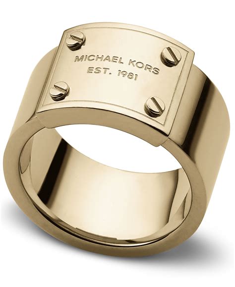 michael kors rings men|michael kors ladies rings.